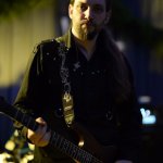 Patrick Sühl, Gitarrist der D-Lite Partyband beim Schützenfest Plettenberg 2016