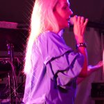 Elli Ernst Frontfrau und Sängerin der D-Lite Partyband aus Geseke Nrw beimm Schützenfest Hellinghausen 2017